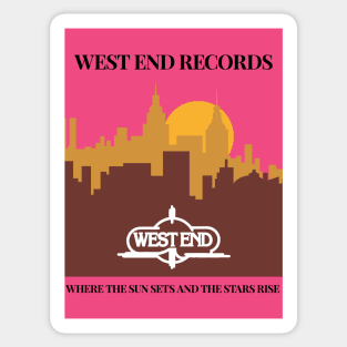 West End Records Sticker